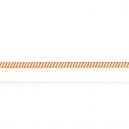 Цепь, плетение Шнурок | Материал:Золото Цвет:Красный Проба:585 Для женщин Примерный вес (г):4.14