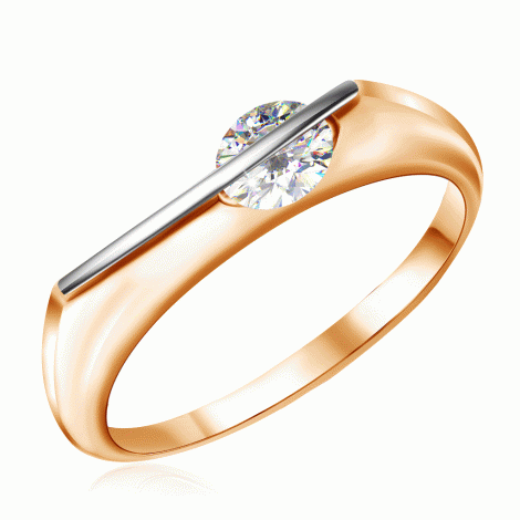 Золотое кольцо Танцующий бриллиант Air | Материал:Золото Цвет:Красный Проба:585 Вставки:Бриллиант Примерный вес (г):4.14 Коллекция:Танцующий Бриллиант Тематика:Танцующий камень, 1 камень