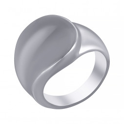 Кольцо из серебра | Материал:Серебро Проба:925 Для женщин Вставки:Без вставок Примерный вес (г):6.04 Обработка:Родирование