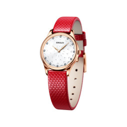 Женские золотые часы | Материал:Золото Для женщин Вставки:Без вставок Коллекция:Ideal