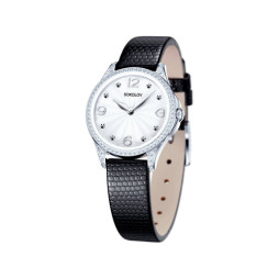 Женские серебряные часы | Материал:Серебро Проба:925 Для женщин Вставки:Без вставок Коллекция:Flirt