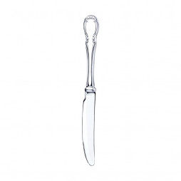 Нож десертный Victorian |	 Материал:Серебро Проба:925 Для всех Вставки:Без вставок Примерный вес (г):22.93 