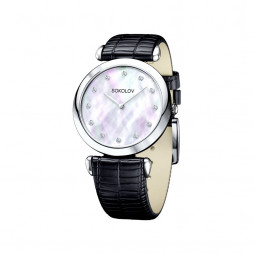 Женские серебряные часы | Материал:Серебро Проба:925 Для женщин 