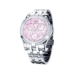 Женские стальные часы  |	 Материал:Сталь Для женщин Вставки:Без вставок 