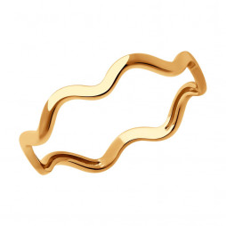 Кольцо из золота | Материал:Золото Цвет:Красный Проба:585 Для женщин Вставки:Без вставок Примерный вес (г):0.93 Высота (мм):1 Ширина (мм):3